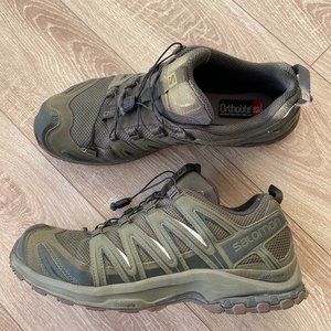 Salomon Army Green Sneakers